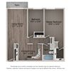 Violet Two Bedroom Floor plan at Willow Crossing, Elk Grove Village, 60007 Violet Two Bedroom Floor plan at Willow Crossing, Elk Grove Village, 60007